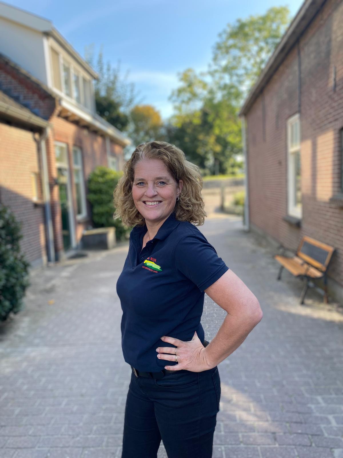 Nicoline van Rijn in de winkel